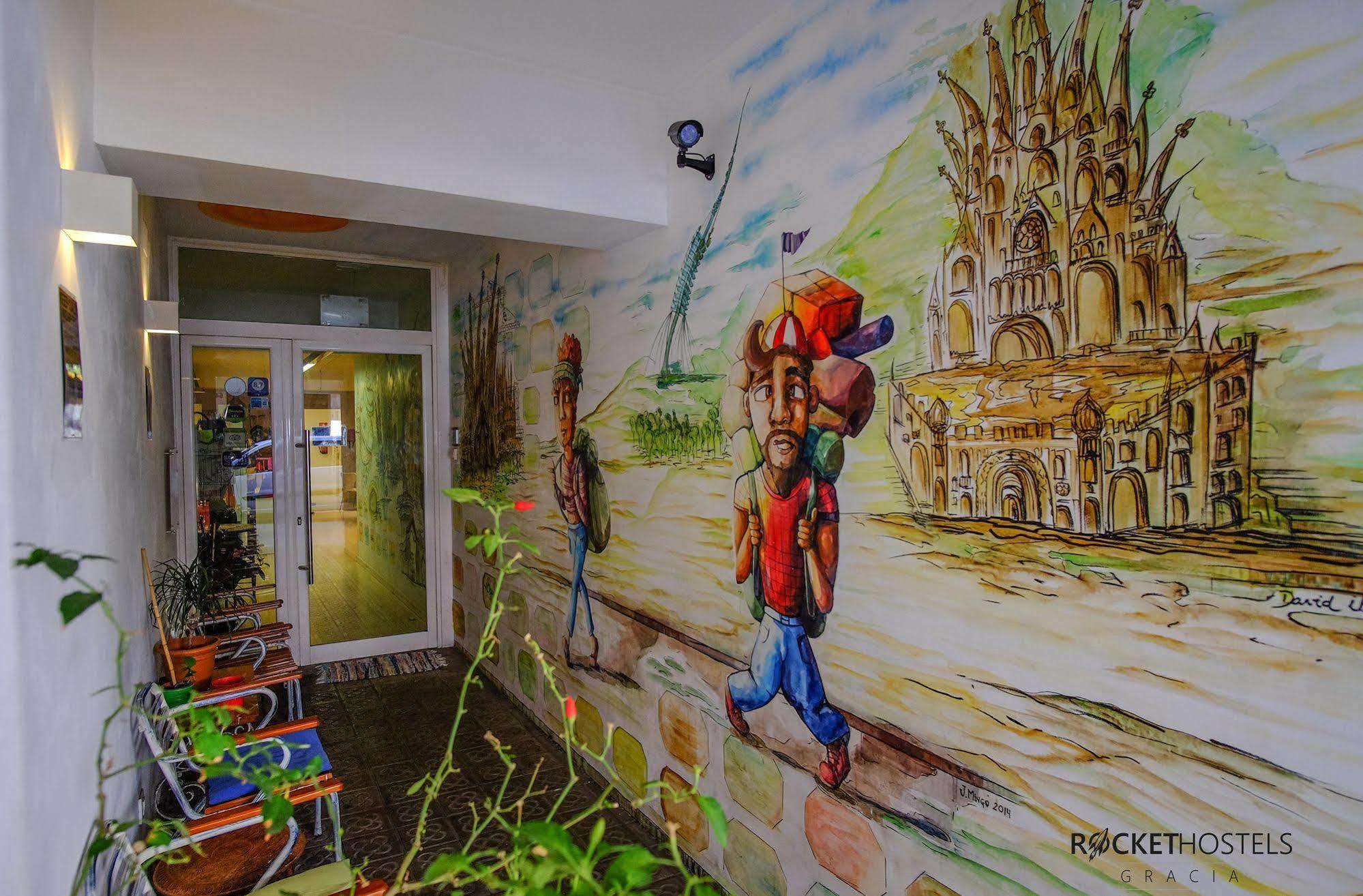 Rocket Hostels Gracia Barcelona Kültér fotó